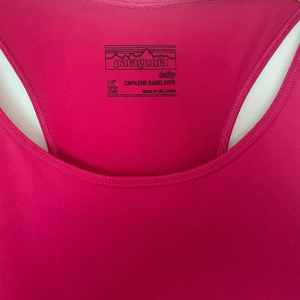 Patagonia Women’s Racerback Tank Top - Raspberry - Picture 3 of 7